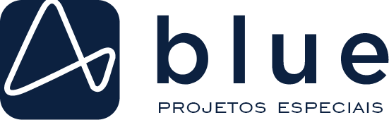 Blue Projetos Epsciais Logo